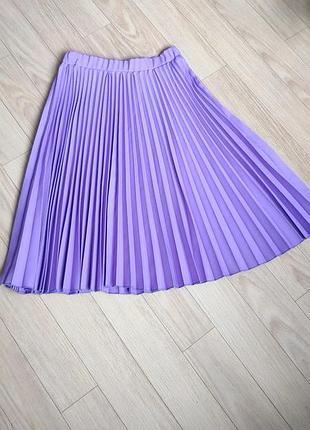 Юбкп плиссе