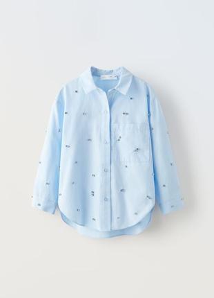 Zara kids рубашка девчачья&lt;unk&gt; zara sale