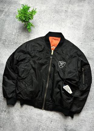 Мужская куртка/ бомбер alpha  flyers west coast ma-1 bomber!