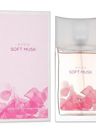 Avon soft musk туалетна вода