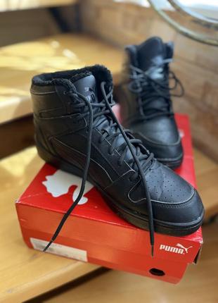 Кеды puma rebound layup sl fur 46 размер, 30 см стелька, мех uk 11, us 12