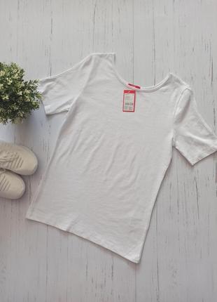 🔥 шикарна базова щільна біла футболка