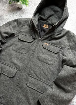 Мужской пуховик/ куртка carhartt wool winter jacket!4 фото