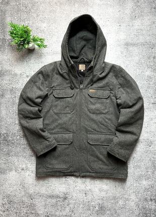 Мужской пуховик/ куртка carhartt wool winter jacket!2 фото