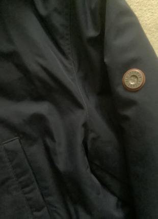 Темно-синяя зимняя куртка парка ben sherman p.xxl новая с бирками5 фото