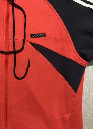 Винтажная зип-худи, худи, спортивная кофта adidas5 фото