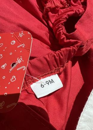 Бодик на девочку 6-9 мес (и старше)