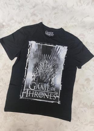 Мужская футболка с изображением трона hbo game of thrones2 фото