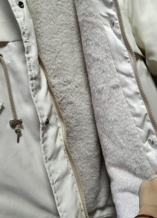 Зимняя парка с мехом