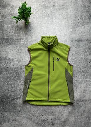 Мужская жилетка salewa softshell fleeve vest!2 фото