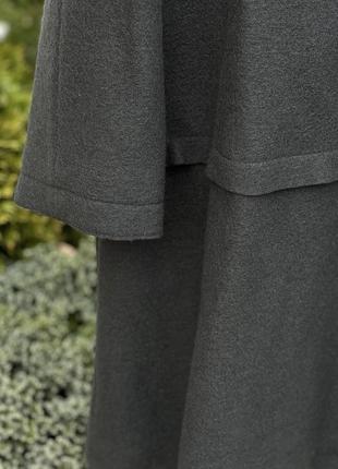 Стильное женское пальто оверсайз свободного кроя6 фото