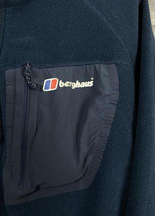 Мужская крутая оригинальная флисовая кофта berghaus размер l 3