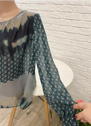 Шикарнейшая блузка блуза р 48-50 бренд "kappahi"4 фото