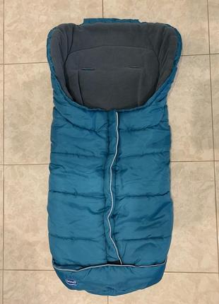 Зимовий флісовий конверт в коляску або санки