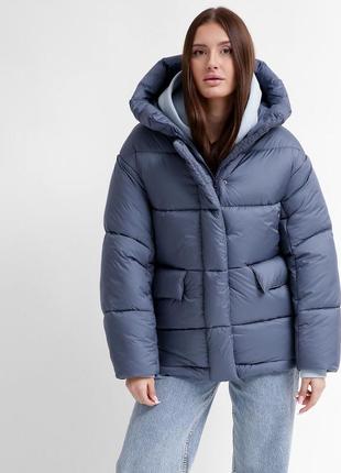 Короткая зимняя термо куртка x-woyz  р.42,44,46,484 фото