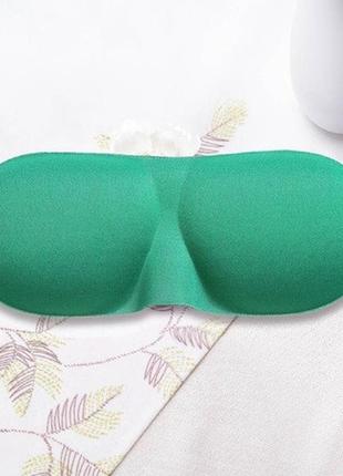 Маска для сну one size зелений