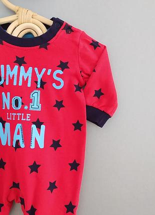 Ромпер, человечек, слип для мальчика 0-3мес