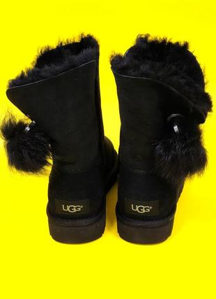 Снігоходи уггі ugg з натуральної замші та вовни мериносів2 фото