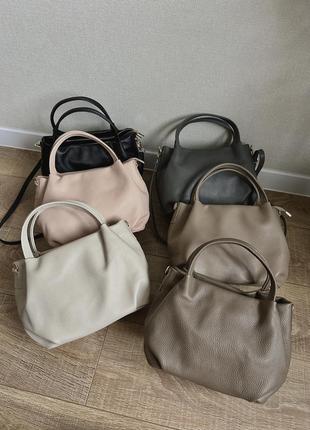 Удобная повседневная сумка италия. сумка virginia conti. сумка genuine leather2 фото