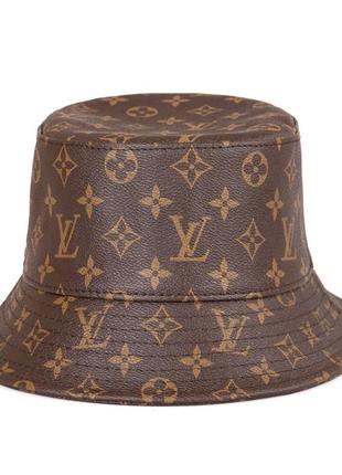 Панамка коричнева жіноча чоловіча louis vuitton панама луї вітон