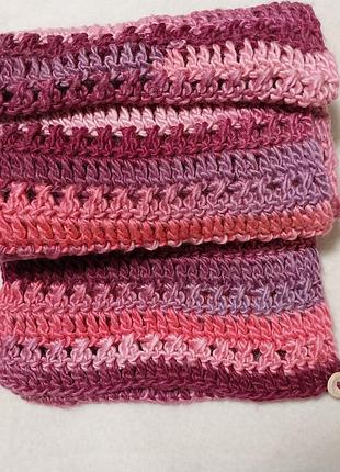 Новий стильний теплий шарф