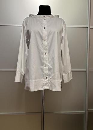 Белая рубашка премиум бренд seidensticker