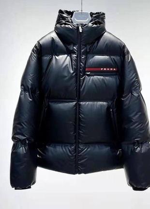 Есть видео куртка пуховик в стиле drada черная короткая дута зима2 фото