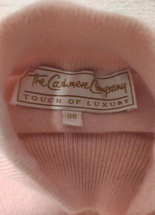 Шикарный брендовый  свитер из натурального кашемира   the cashmere company touch of luxury размер м3 фото