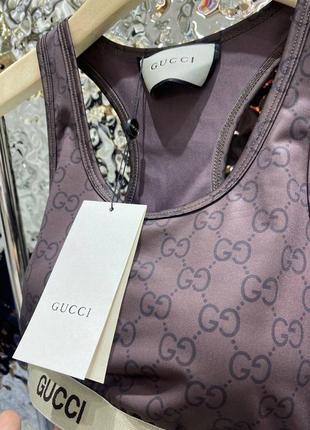 Спортивный костюм гуччи gucci топ+леггинсы2 фото