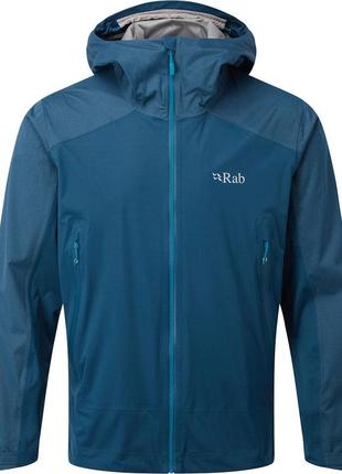Штормовка rab kinetic alpine jacket (размер xlarge, цвет ink)