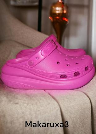 Сабо на платформі crocs crush  w111 фото