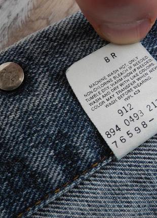 Куртка джинсова levis р. l ( made in usa ) вінтаж 90 -х з логотипом america8 фото