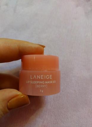 Laneige - нічна маска для губ "лісові ягоди" - lip sleeping mask ex - berry - 3g