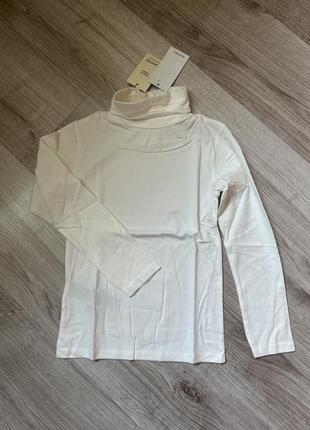 Новий гольф mango 128 см 8 р молочного кольору zara next gap