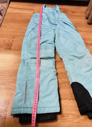 Зимние штаны комбинезон лыжные на мальчика девочку 5 6 лет2 фото