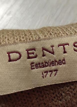 Кожаные перчатки британского бренда dents. сделаны из мягкой овечьей кожи. внутри есть...