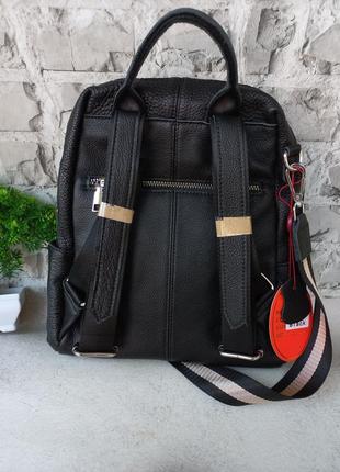 Женский кожаный рюкзак сумка кожаная портфель5 фото