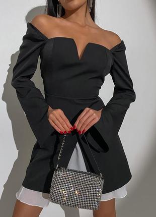Сукня палома чорний6 фото