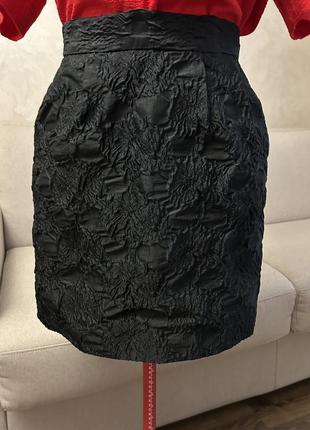 H&m спідниця міні, спідниця чорна