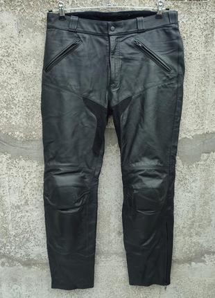 Мужские кожаные мотоштаны spidi naked байкерские брюки на мотоцикл