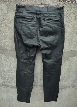 Мужские кожаные мотоштаны spidi naked байкерские брюки на мотоцикл