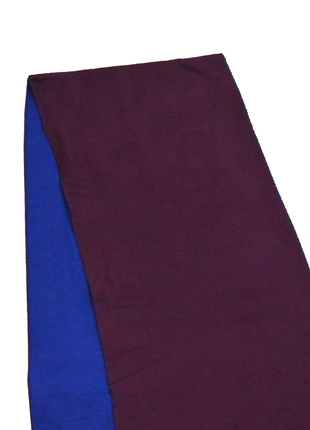 John lewis двухсторонний шарф синий бордовый шерстяной оригинал 170 см х 26 см3 фото