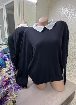 Кофта с эффектом рубашки