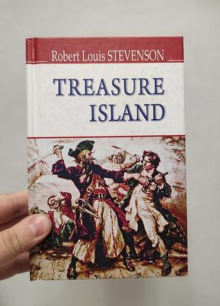 Книга treasure island. stevenson