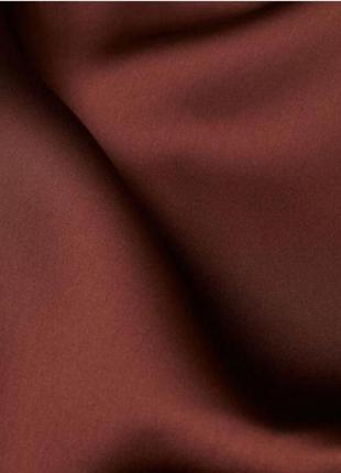 Новое атласное платье миди демисезон h&m сатиновое платье макси на запах атлас сатин8 фото