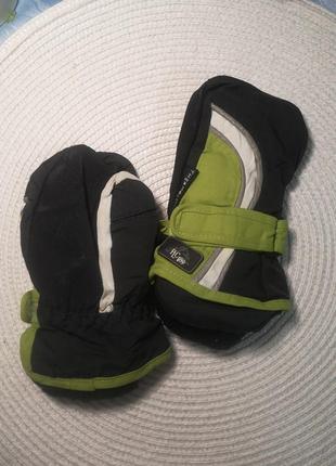 Баллоновые термо перчатки на 2-4 года варежки варежки1 фото