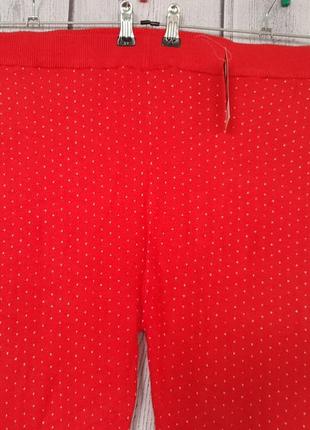 Теплые вязаные штанишки-лосины в двух размерах батал 💣5 фото