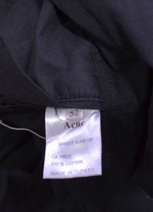 Acne пальто тренч черное оригинал бренд г. 5210 фото