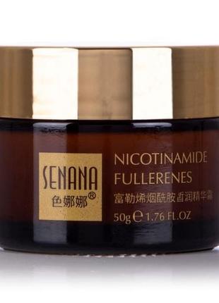 Набор по уходу за лицом senana fullerenes nicotinamide suit, 5 продуктов8 фото