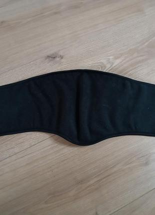 Чорна флісова пов'язка на голову tcm / легка та тепла пов'язка